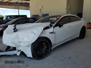 ✅ 2021 Mercedes-Benz AMG GT 63 S • VIN: W1K7X8KB1MA043114 • Лот: 69224065. Опубликован ранее на Copart с пробегом 19 224 миль. Бесплатный доступ к архиву аукционных продаж из США и подробный отчёт об истории автомобиля на DreamBid. Изображение 1.