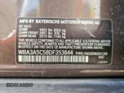 ✅ 2013 BMW 3 Series 328i • VIN: WBA3A5C58DF353844 • Lot: 61845725. Listed on Copart with 140,830 mi. Free auction sales archive from the USA and detailed vehicle history report at DreamBid. Image 12.