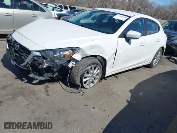 ✅ 2017 Mazda 3 Sport • VIN: 3MZBN1K72HM156203 • Lot: 41824670. Listed on IAAI with Not provided. Free auction sales archive from the USA and detailed vehicle history report at DreamBid. Image 2.