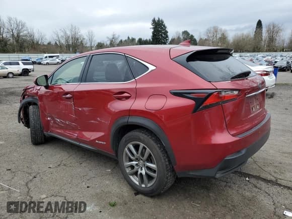 ✅ 2016 Lexus NX 300h • VIN: JTJYWRBZ5G2010827 • Lot: 48856485. Listed on Copart with 120,265 mi. Free auction sales archive from the USA and detailed vehicle history report at DreamBid. Image 2.