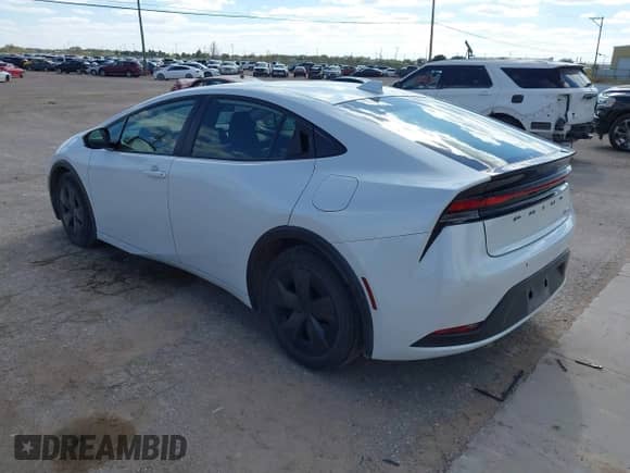 2024 Toyota Prius LE с VIN JTDACAAU3R3030785, выставлен на аукционе IAAI как лот 43417913 с пробегом 62 646 миль миль и . История ставок и продаж доступна на DreamBid. Изображение 3.