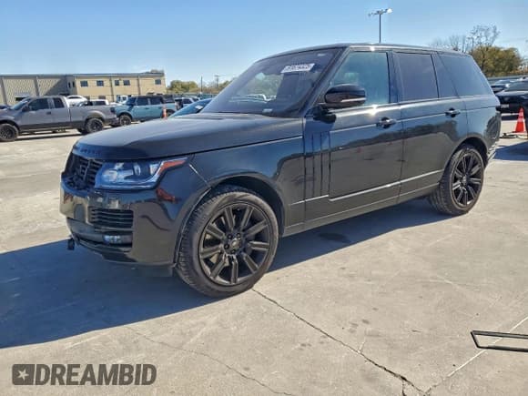 ✅ 2017 Land Rover Range Rover • VIN: SALGS2FE6HA360573 • Lot: 91674325. Listed on Copart with 77,180 mi. Free auction sales archive from the USA and detailed vehicle history report at DreamBid. Image 1.