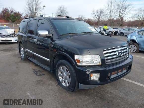 ✅ 2005 Infiniti QX56 • VIN: 5N3AA08C45N805089 • Лот: 40850036. Опубликован ранее на IAAI с пробегом 145 027 миль. Бесплатный доступ к архиву аукционных продаж из США и подробный отчёт об истории автомобиля на DreamBid. Изображение 6.