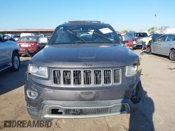 ✅ 2015 Jeep Grand Cherokee Limited • VIN: 1C4RJEBG5FC872385 • Lot: 43373943. Listed on IAAI with 124,519 mi. Free auction sales archive from the USA and detailed vehicle history report at DreamBid. Image 12.