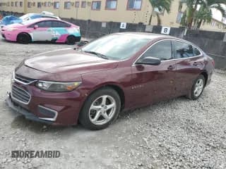 ✅ 2016 Chevrolet Malibu LS • VIN: 1G1ZB5STXGF321372 • Lot: 91260125. Listed on Copart with 144,291 mi. Free auction sales archive from the USA and detailed vehicle history report at DreamBid. Image 1.