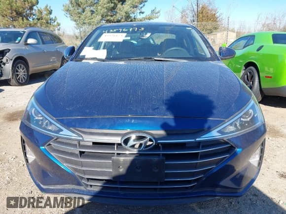 ✅ 2019 Hyundai Elantra SEL • VIN: 5NPD84LF4KH486013 • Lot: 43576173. Listed on IAAI with 104,321 mi. Free auction sales archive from the USA and detailed vehicle history report at DreamBid. Image 11.
