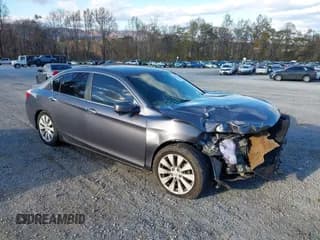 ✅ 2015 Honda Accord EX-L • VIN: 1HGCR2F84FA161628 • Lot: 43573010. Listed on IAAI with Not provided. Free auction sales archive from the USA and detailed vehicle history report at DreamBid. Image 1.