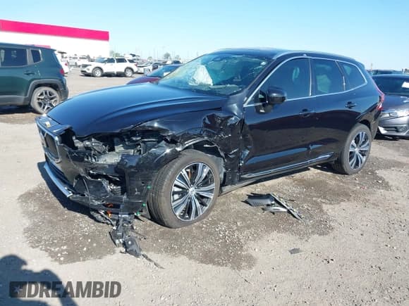 ✅ 2022 Volvo XC60 Inscription • VIN: YV4062RL2N1065356 • Lot: 41989735. Listed on IAAI with 17,013 mi. Free auction sales archive from the USA and detailed vehicle history report at DreamBid. Image 2.