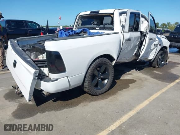 ✅ 2017 Ram 1500 Express • VIN: 1C6RR6KT6HS855221 • Lot: 43367347. Listed on IAAI with 144,422 mi. Free auction sales archive from the USA and detailed vehicle history report at DreamBid. Image 4.
