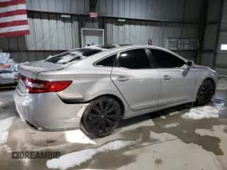 2013 Hyundai Azera z VIN KMHFH4JGXDA329208, wystawiony jako Copart lot #46042495 z przebiegiem 134 543 mil mil oraz Szkoda całkowita • Salvage title. Historia ofert i sprzedaży dostępna na DreamBid. Obrazek 3.