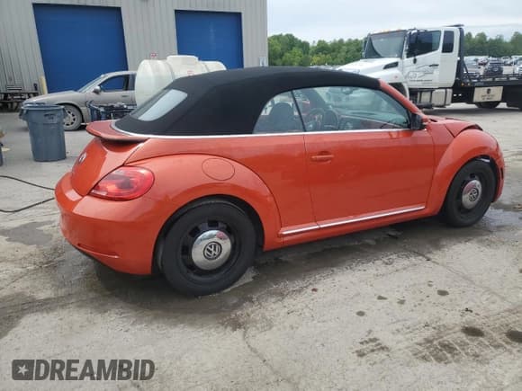 ✅ 2016 Volkswagen Beetle S • VIN: 3VW517AT9GM805083 • Lot: 57462365. Listed on Copart with 45,100 mi. Free auction sales archive from the USA and detailed vehicle history report at DreamBid. Image 3.