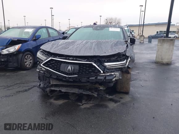 ✅ 2022 Acura TLX Technology • VIN: 19UUB5F46NA003037 • Lot: 41734924. Listed on IAAI with 25,096 mi. Free auction sales archive from the USA and detailed vehicle history report at DreamBid. Image 6.