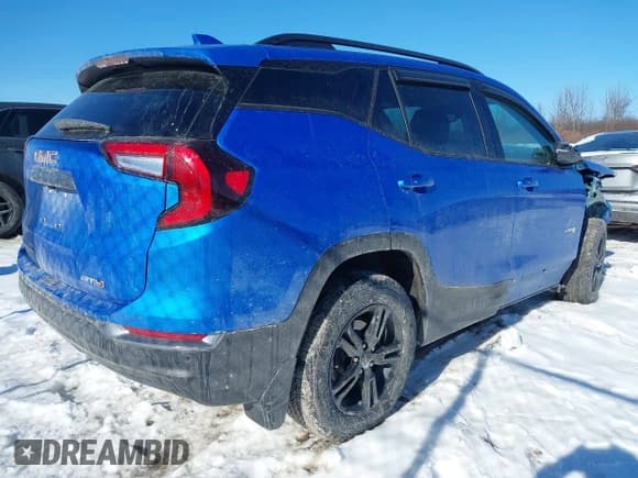 ✅ 2024 GMC Terrain AT4 • VIN: 3GKALYEG7RL133486 • Lot: 41401177. Listed on IAAI with 12,518 mi. Free auction sales archive from the USA and detailed vehicle history report at DreamBid. Image 4.