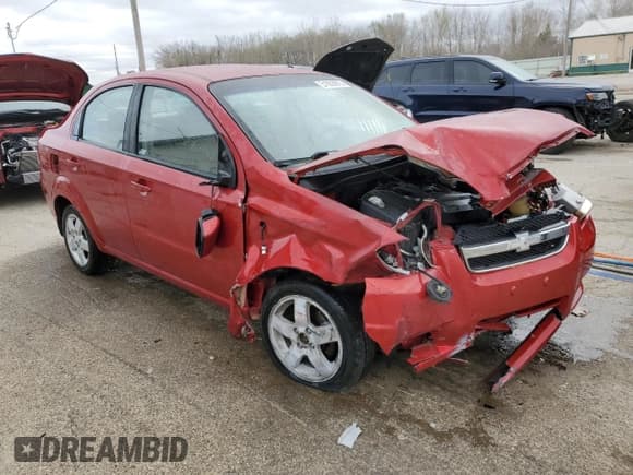 ✅ 2007 Chevrolet Aveo LT • VIN: KL1TG56667B086759 • Lot: 51053975. Wystawiony na Copart z przebiegiem 106 869 mil. Bezpłatny archiwum sprzedaży aukcyjnych z USA i szczegółowy raport historii pojazdu na DreamBid. Zdjęcie 4.