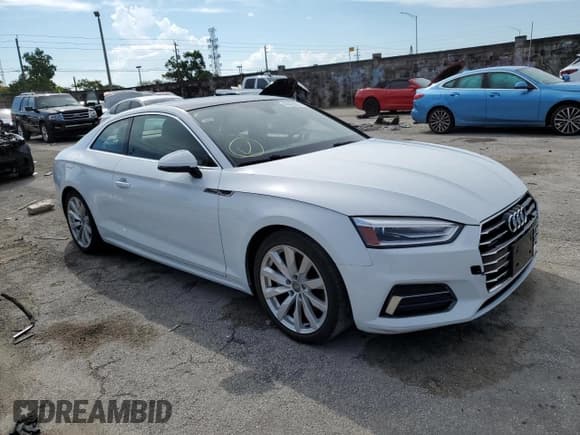 ✅ 2018 Audi A5 • VIN: WAUKNAF57JA047389 • Lot: 68430863. Listed on Copart with 73,657 mi. Free auction sales archive from the USA and detailed vehicle history report at DreamBid. Image 4.
