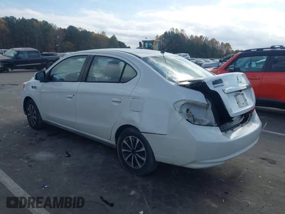 ✅ 2019 Mitsubishi Mirage ES • VIN: ML32F3FJ7KHF01857 • Lot: 43647626. Listed on IAAI with 71,244 mi. Free auction sales archive from the USA and detailed vehicle history report at DreamBid. Image 3.