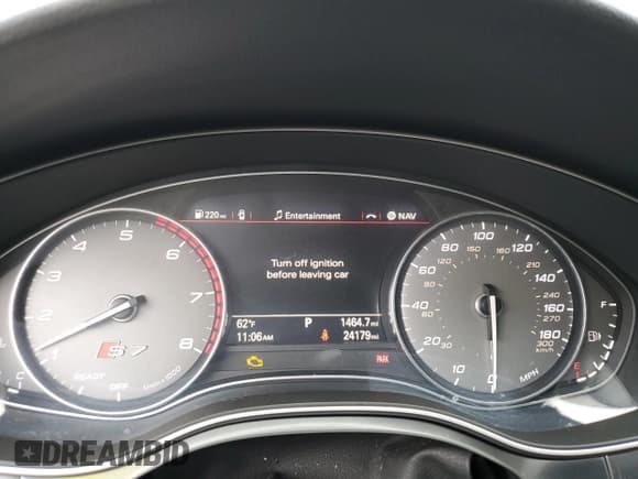 ✅ 2018 Audi S7 Prestige • VIN: WAU2FAFC9JN052811 • Lot: 81801565. Wystawiony na Copart z przebiegiem 24 179 mil. Bezpłatny archiwum sprzedaży aukcyjnych z USA i szczegółowy raport historii pojazdu na DreamBid. Zdjęcie 9.