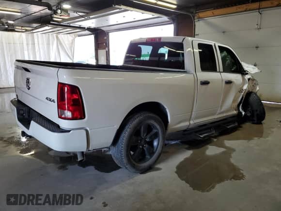 2016 Ram 1500 Express with VIN 1C6RR7FG5GS418814, listed as a Copart auction lot 68102665 with 10,122 mi miles and Salvage title. Bid and sale history available at DreamBid. Image 3.