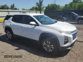 2025 Chevrolet Equinox FWD LT с VIN 3GNAXHEG7SL305965, выставлен на аукционе Copart как лот 63471205 с пробегом 4 806 миль миль и Чистый • Clean title. История ставок и продаж доступна на DreamBid. Изображение 4.