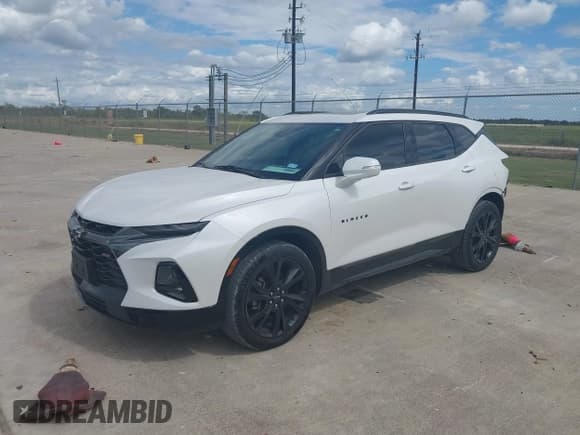 ✅ 2020 Chevrolet Blazer RS • VIN: 3GNKBERS4LS543005 • Lot: 43471832. Listed on IAAI with 101,451 mi. Free auction sales archive from the USA and detailed vehicle history report at DreamBid. Image 17.