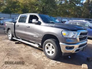 ✅ 2019 Ram 1500 Big Horn • VIN: 1C6SRFFT5KN547264 • Lot: 43672748. Listed on IAAI with 85,948 mi. Free auction sales archive from the USA and detailed vehicle history report at DreamBid. Image 1.