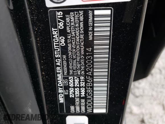 ✅ 2015 Mercedes-Benz S 550 • VIN: WDDUG8FB6FA200314 • Лот: 68291942. Опубликован ранее на Copart с пробегом 50 770 миль. Бесплатный доступ к архиву аукционных продаж из США и подробный отчёт об истории автомобиля на DreamBid. Изображение 12.