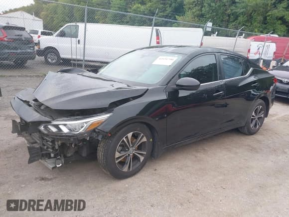 ✅ 2021 Nissan Sentra SV • VIN: 3N1AB8CVXMY252535 • Lot: 43331790. Listed on IAAI with 106,510 mi. Free auction sales archive from the USA and detailed vehicle history report at DreamBid. Image 17.