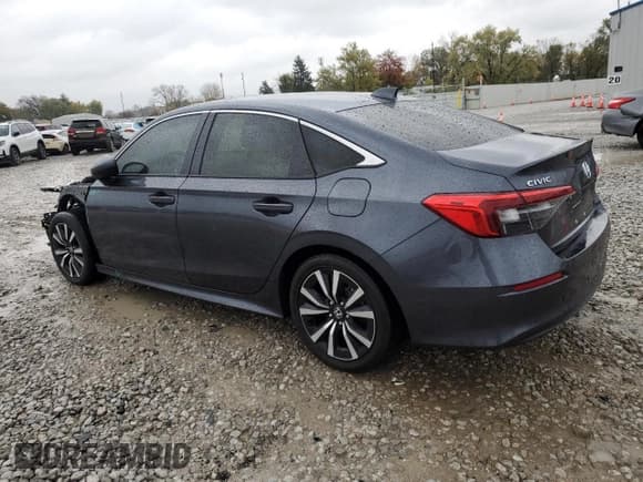 ✅ 2022 Honda Civic EX • VIN: JHMFE1F78NX003201 • Lot: 90828675. Listed on Copart with 54,287 mi. Free auction sales archive from the USA and detailed vehicle history report at DreamBid. Image 2.