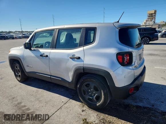 ✅ 2017 Jeep Renegade Sport • VIN: ZACCJAAB7HPF47210 • Lot: 91409135. Wystawiony na Copart z przebiegiem 210 692 mil. Bezpłatny archiwum sprzedaży aukcyjnych z USA i szczegółowy raport historii pojazdu na DreamBid. Zdjęcie 2.