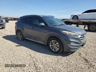 2018 Hyundai Tucson SEL z VIN KM8J33A48JU641630, wystawiony jako Copart lot #87025985 z przebiegiem 105 271 mil mil oraz Czysty tytuł • Clean title. Historia ofert i sprzedaży dostępna na DreamBid. Obrazek 4.