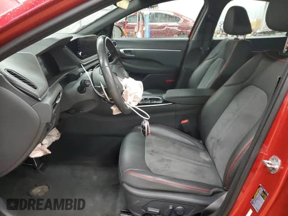 2022 Hyundai Sonata Sport с VIN 5NPEJ4J22NH137574, выставлен на аукционе Copart как лот 86690054 с пробегом 88 183 миль миль и Списание • Salvage title. История ставок и продаж доступна на DreamBid. Изображение 7.