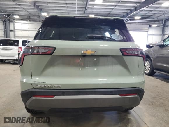 ✅ 2025 Chevrolet Equinox AWD LT • VIN: 3GNAXPEG0SL134406 • Lot: 64612115. Wystawiony na Copart z przebiegiem 12 141 mil. Bezpłatny archiwum sprzedaży aukcyjnych z USA i szczegółowy raport historii pojazdu na DreamBid. Zdjęcie 6.