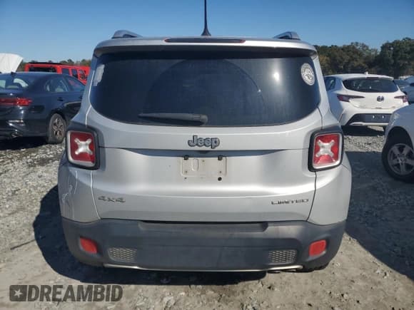 ✅ 2016 Jeep Renegade Limited • VIN: ZACCJBDT7GPE35855 • Lot: 90817525. Wystawiony na Copart z przebiegiem 139 561 mil. Bezpłatny archiwum sprzedaży aukcyjnych z USA i szczegółowy raport historii pojazdu na DreamBid. Zdjęcie 6.