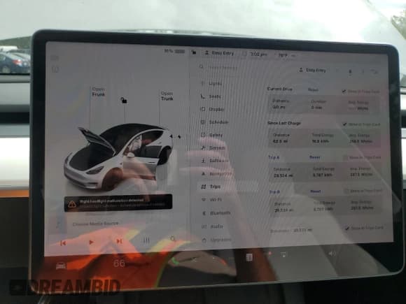 ✅ 2022 Tesla Model Y Performance • VIN: 7SAYGDEF0NF388524 • Lot: 80245715. Listed on Copart with 29,535 mi. Free auction sales archive from the USA and detailed vehicle history report at DreamBid. Image 9.