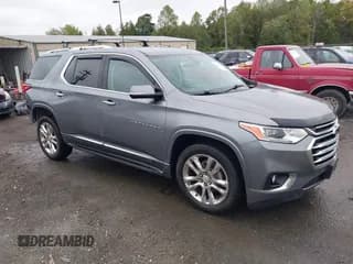 ✅ 2020 Chevrolet Traverse High Country • VIN: 1GNEVNKW0LJ277730 • Lot: 43411309. Wystawiony na IAAI z przebiegiem 54 314 mil. Bezpłatny archiwum sprzedaży aukcyjnych z USA i szczegółowy raport historii pojazdu na DreamBid. Zdjęcie 1.