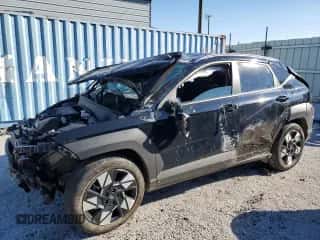 2024 Hyundai Kona SEL with VIN KM8HB3AB3RU171678, listed as a Copart auction lot 41693785 with 10,592 mi miles and Non repairable. Bid and sale history available at DreamBid. Image 1.
