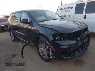 ✅ 2026 Dodge Durango GT • VIN: 1C4RDHDG2TC175273 • Lot: 43912721. Listed on IAAI with 5,496 mi. Free auction sales archive from the USA and detailed vehicle history report at DreamBid. Image 1.