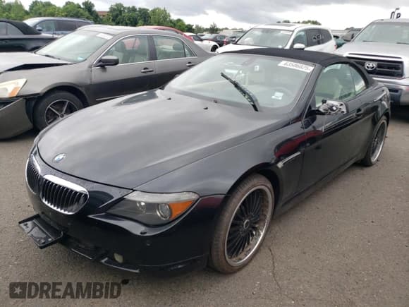 ✅ 2007 BMW 6 Series 650i • VIN: WBAEK135X7CN81297 • Lot: 63506025. Wystawiony na Copart z przebiegiem 162 616 mil. Bezpłatny archiwum sprzedaży aukcyjnych z USA i szczegółowy raport historii pojazdu na DreamBid. Zdjęcie 1.