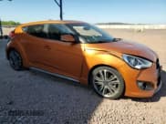 ✅ 2016 Hyundai Veloster Turbo • VIN: KMHTC6AE3GU303046 • Lot: 80927325. Listed on Copart with 75,326 mi. Free auction sales archive from the USA and detailed vehicle history report at DreamBid. Image 4.