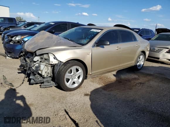 ✅ 2008 Chevrolet Malibu 1FL • VIN: 1G1ZG57N684184262 • Lot: 55315814. Listed on Copart with Not provided. Free auction sales archive from the USA and detailed vehicle history report at DreamBid. Image 1.