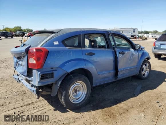 2007 Dodge Caliber SXT с VIN 1B3HB48B67D102983, выставлен на аукционе Copart как лот 73764244 с пробегом Не указан миль и Списание • Salvage title. История ставок и продаж доступна на DreamBid. Изображение 3.