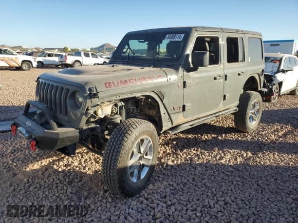 ✅ 2019 Jeep Wrangler Unlimited Rubicon • VIN: 1C4HJXFN6KW539234 • Лот: 84969114. Опубликован ранее на Copart с пробегом Не указан. Бесплатный доступ к архиву аукционных продаж из США и подробный отчёт об истории автомобиля на DreamBid. Изображение 1.