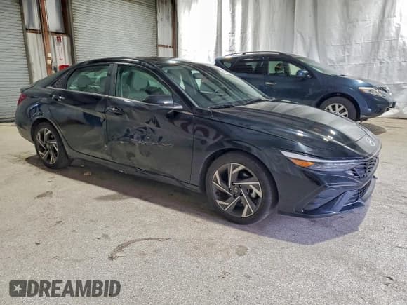 ✅ 2024 Hyundai Elantra Limited • VIN: KMHLP4DG7RU647794 • Lot: 93655225. Listed on Copart with 52,141 mi. Free auction sales archive from the USA and detailed vehicle history report at DreamBid. Image 4.