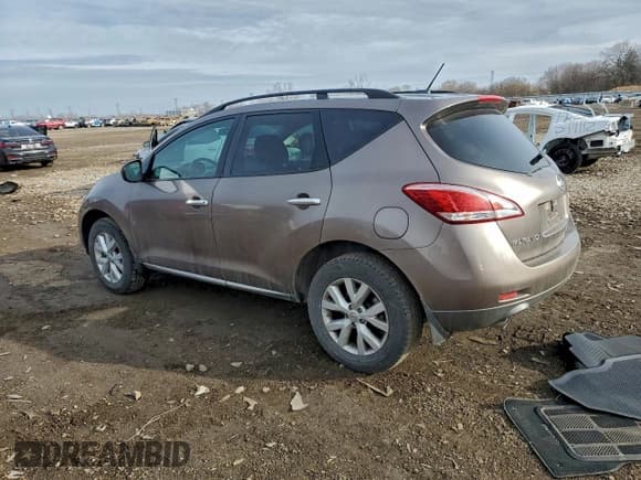 ✅ 2012 Nissan Murano LE • VIN: JN8AZ1MW4CW212162 • Lot: 93736815. Listed on Copart with 173,424 mi. Free auction sales archive from the USA and detailed vehicle history report at DreamBid. Image 2.