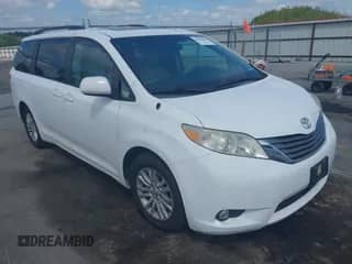 2011 Toyota Sienna XLE AAS with VIN 5TDYK3DC5BS160068, listed as a IAAI auction lot 43037864 with 152,020 mi miles and . Bid and sale history available at DreamBid. Image 1.