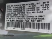 ✅ 2009 Honda CR-V EX • VIN: 5J6RE38539L017925 • Lot: 42364510. Wystawiony na IAAI z przebiegiem 144 795 mil. Bezpłatny archiwum sprzedaży aukcyjnych z USA i szczegółowy raport historii pojazdu na DreamBid. Zdjęcie 9.