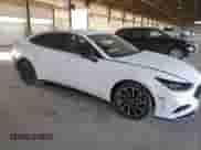 2020 Hyundai Sonata SEL Plus с VIN 5NPEJ4J24LH008989, выставлен на аукционе Copart как лот 90705635 с пробегом 52 265 миль миль и Списание • Salvage title. История ставок и продаж доступна на DreamBid. Изображение 4.