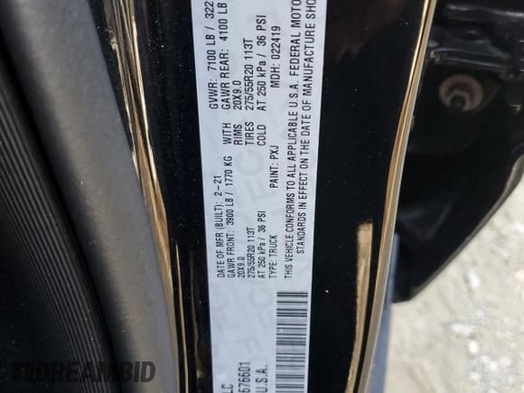 ✅ 2021 Ram 1500 Laramie • VIN: 1C6SRFJT3MN676601 • Лот: 84864265. Опубликован ранее на Copart с пробегом 124 485 миль. Бесплатный доступ к архиву аукционных продаж из США и подробный отчёт об истории автомобиля на DreamBid. Изображение 12.