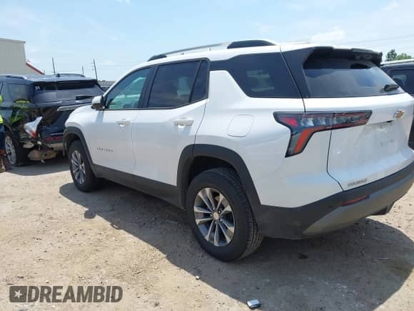 2025 Chevrolet Equinox FWD LT z VIN 3GNAXHEG0SL202337, wystawiony jako IAAI lot #42277056 z przebiegiem 16 429 mil mil oraz . Historia ofert i sprzedaży dostępna na DreamBid. Obrazek 3.