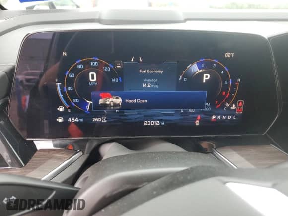 2025 Chevrolet Suburban Premier with VIN 1GNS6FRD3SR248765, listed as a Copart auction lot 80897555 with 23,012 mi miles and Clean title. Bid and sale history available at DreamBid. Image 9.